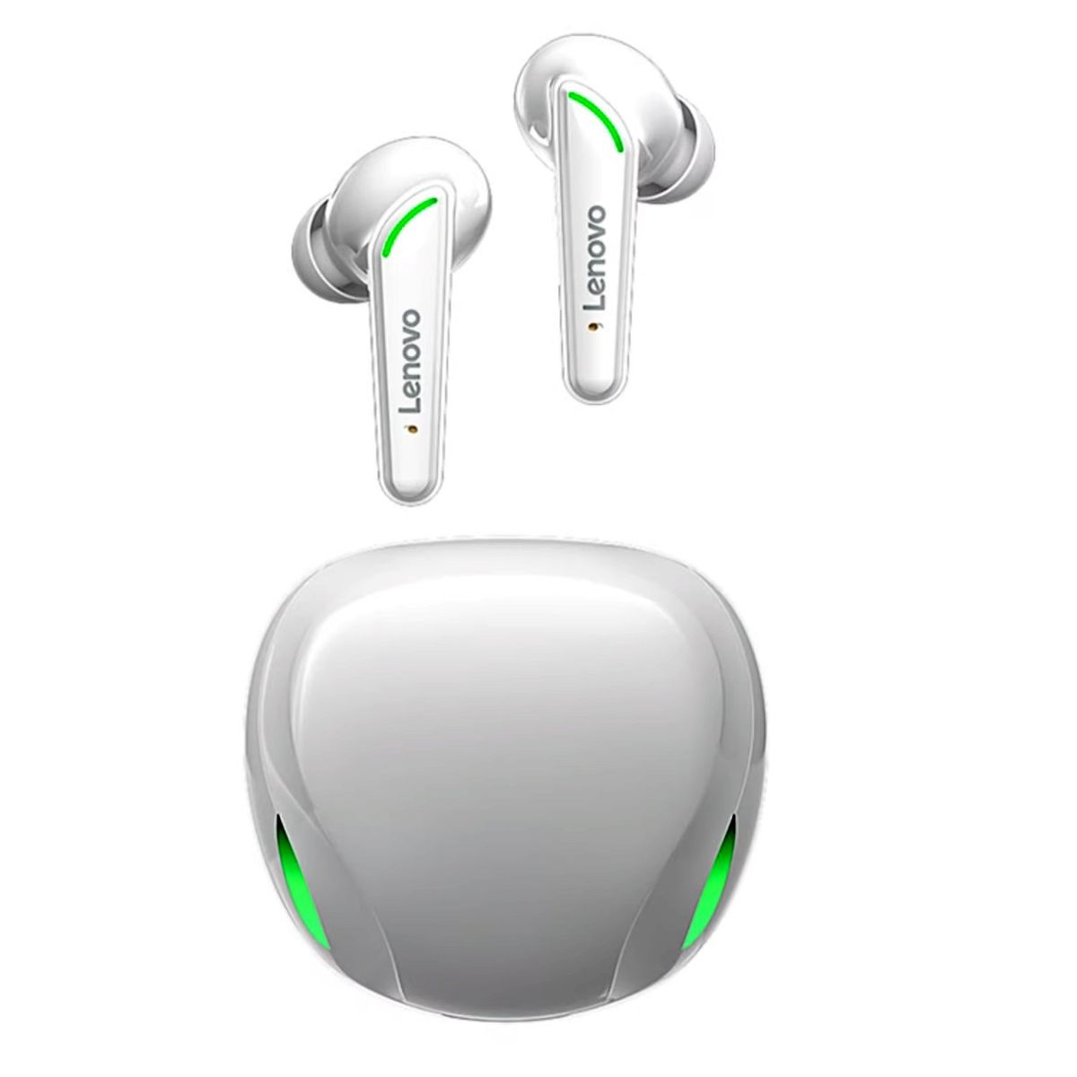 LENOVO - Audífonos Gamer Bluetooth Iluminación Lenovo Xt92 Blanco - SC