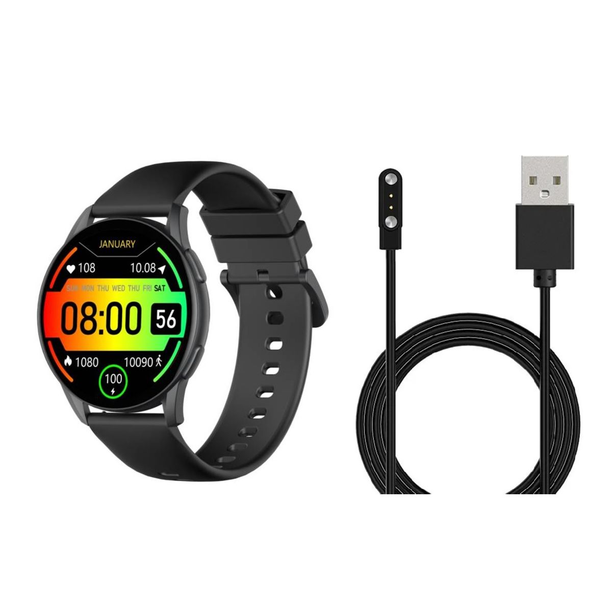 GENERICO - Cable Cargador Usb para Kieslect L11  K11 y Ks  Pro