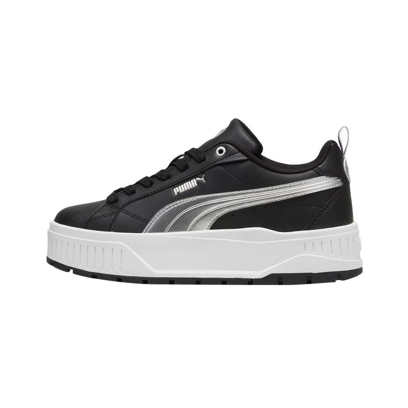 PUMA - Zapatillas Puma Karmen II Metallic Dream Mujer Negra/Plata