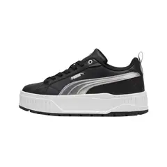 PUMA - Zapatillas Karmen II Metallic Dream Mujer Negra/Plata