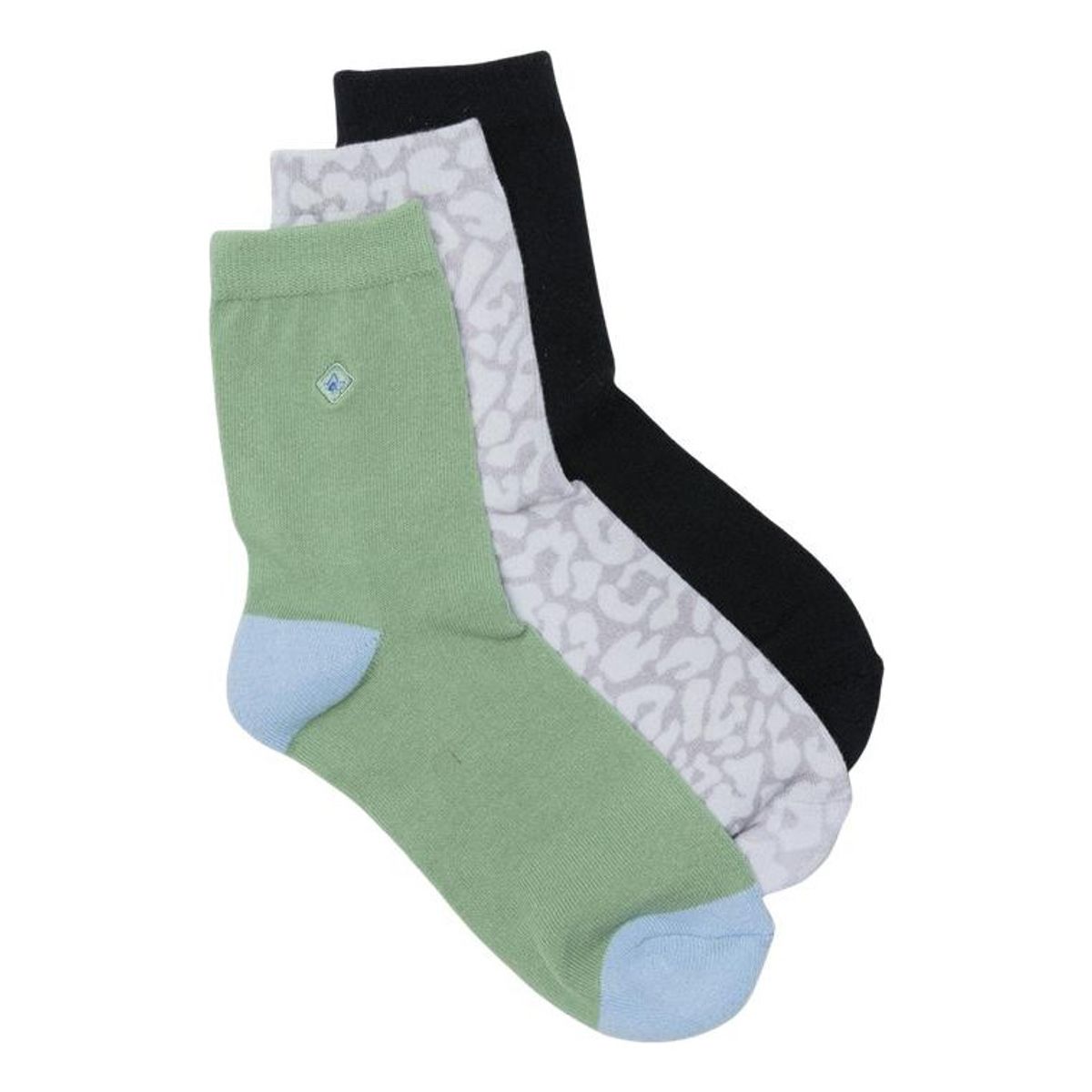 KIVUL - Calcetines Adulto Tripack Short Unisex Adulto Multicolor