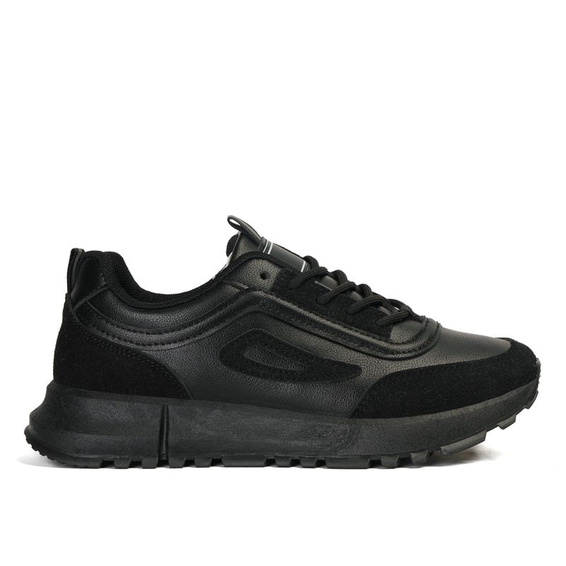 BOTELI - Zapatilla Mujer Negro Abril Boteli