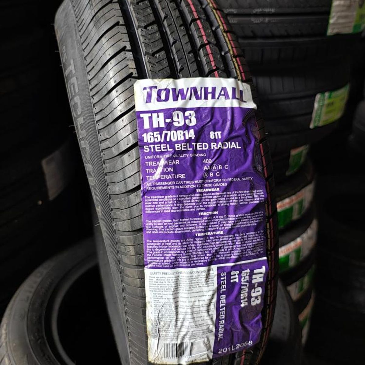 Neumatico 16570 R14 Townhall Th93 81T., marca GENERICO - Foto 2