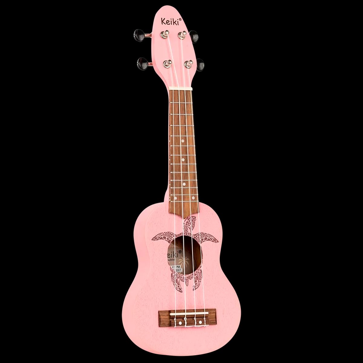 UKELELE - Ukelele Sopranino Keiki By Ortega Diseño Tortuga Rosado