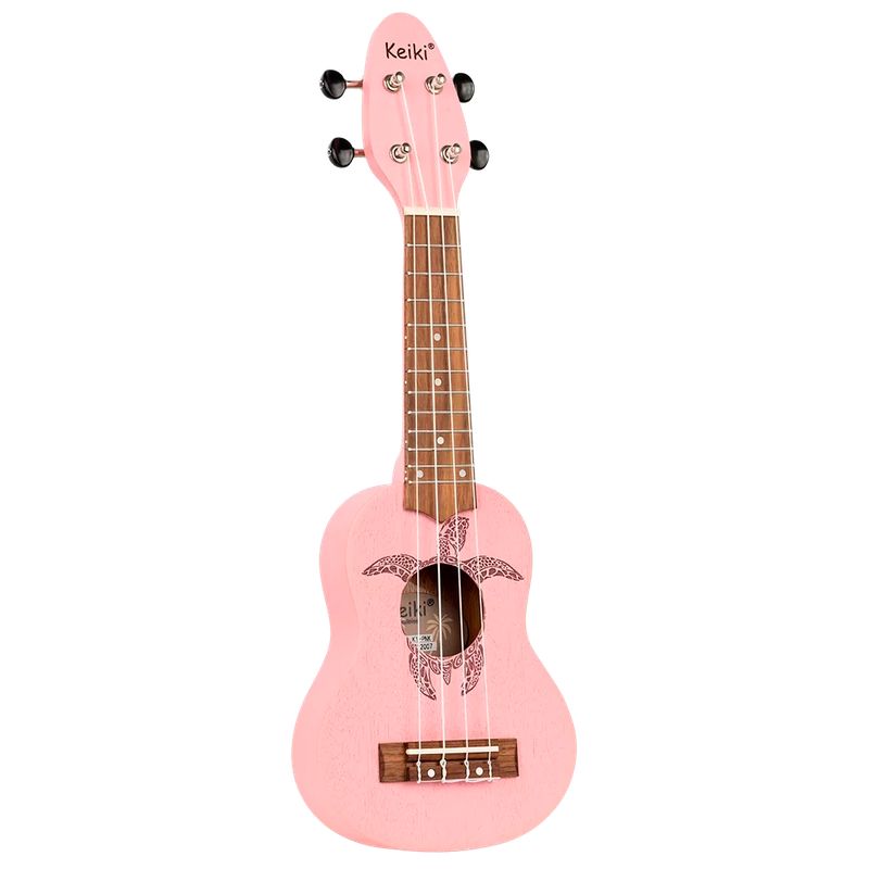 UKELELE - Ukelele Sopranino Keiki By Ortega Diseño Tortuga Rosado K1-PNK