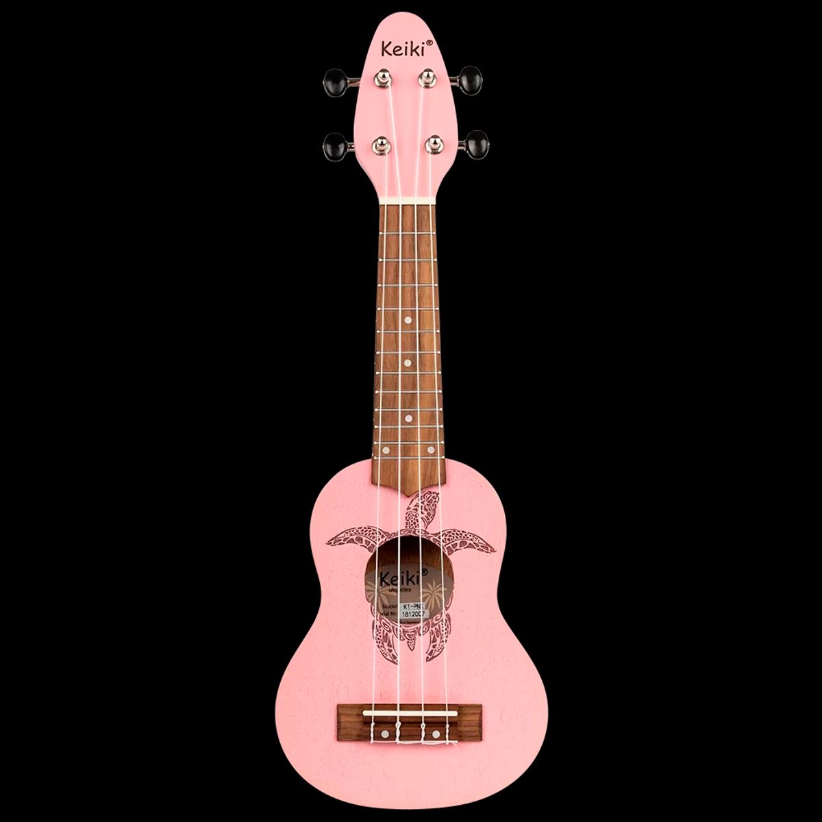 UKELELE - Ukelele Sopranino Keiki By Ortega Diseño Tortuga Rosado