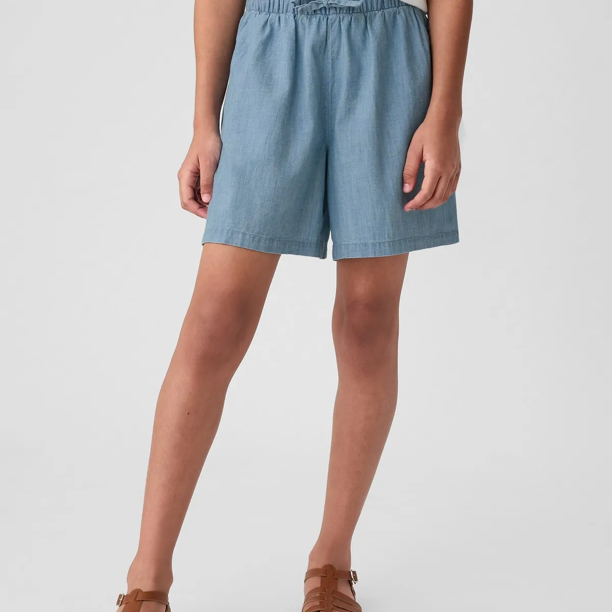 GAP - Short Niña Gap Denim Celeste