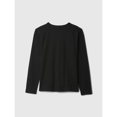 Imagen 2 del producto Polera Logo Manga Larga Hombre Negro