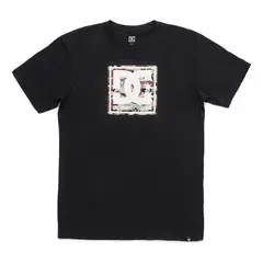 DC SHOES - Polera Pattern Box Ss Hombre Negro