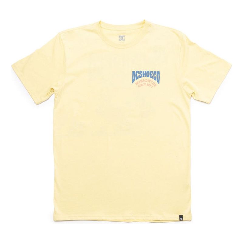 DC SHOES - Polera Defiant Hombre Amarillo