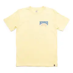 DC SHOES - Polera Hombre Defiant Amarillo DC