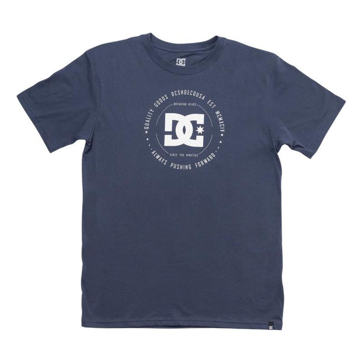 DC SHOES - Polera Hombre Rebuilt 2 Azul DC