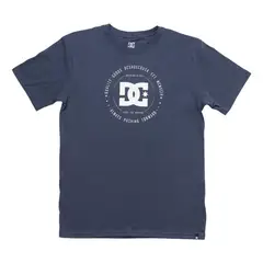 DC SHOES - Polera Rebuilt 2 Hombre Azul