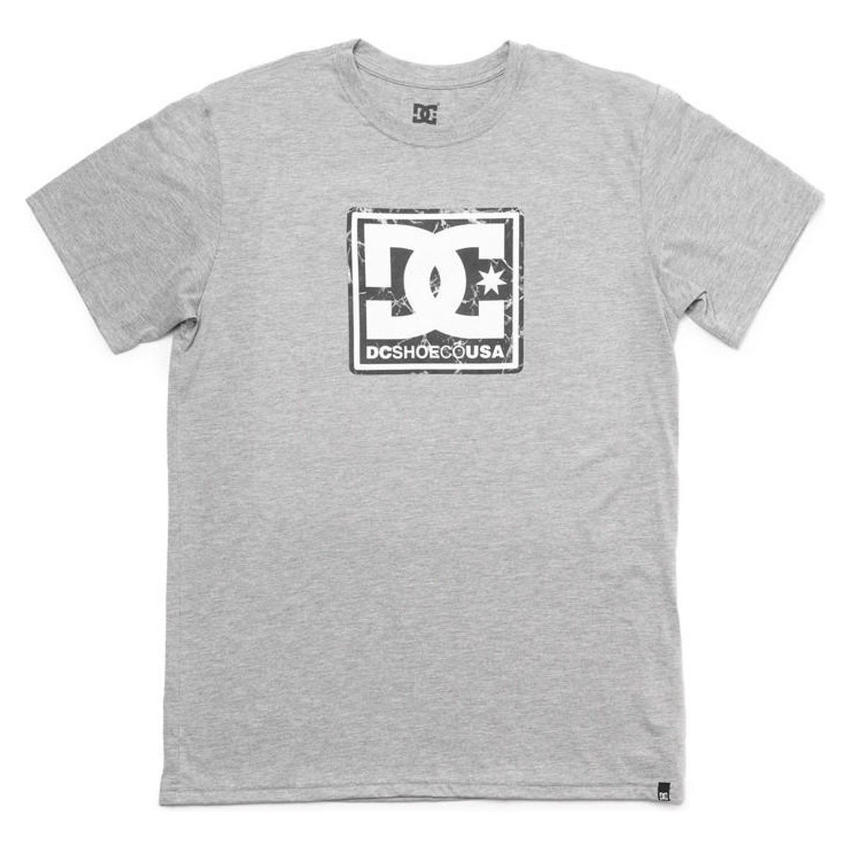 DC SHOES - Polera Hombre Pattern Box Ss Gris DC