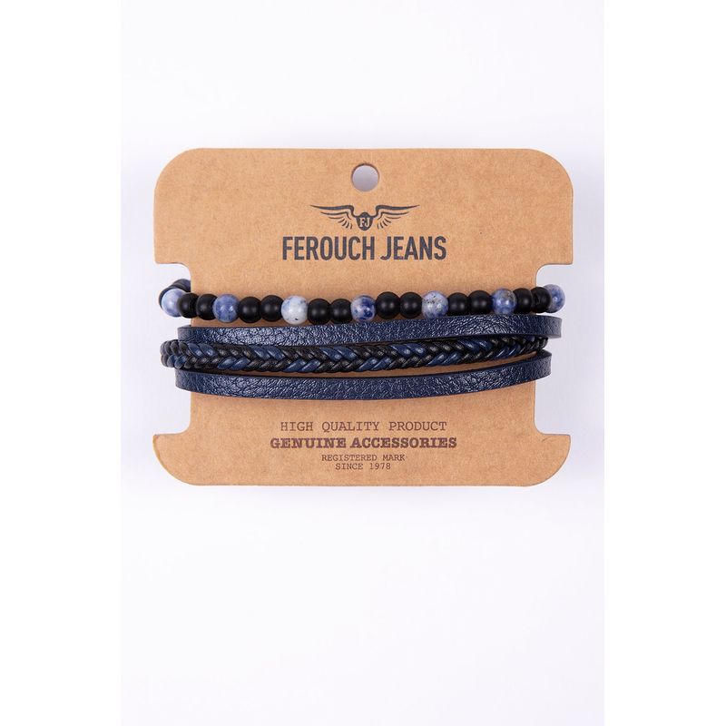 FEROUCH - Pulsera Nebraska Azul Ferouch