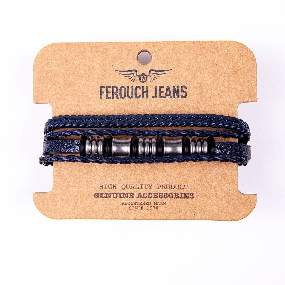 FEROUCH - Pulsera New Jersey Azul Ferouch