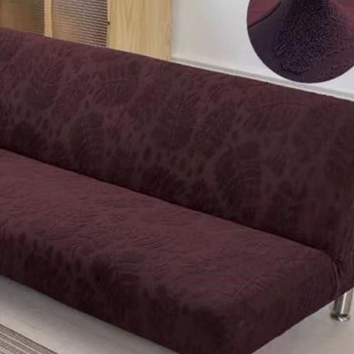 GENERICO - FUNDA DE FUTÓN ELASTICA CAFÉ