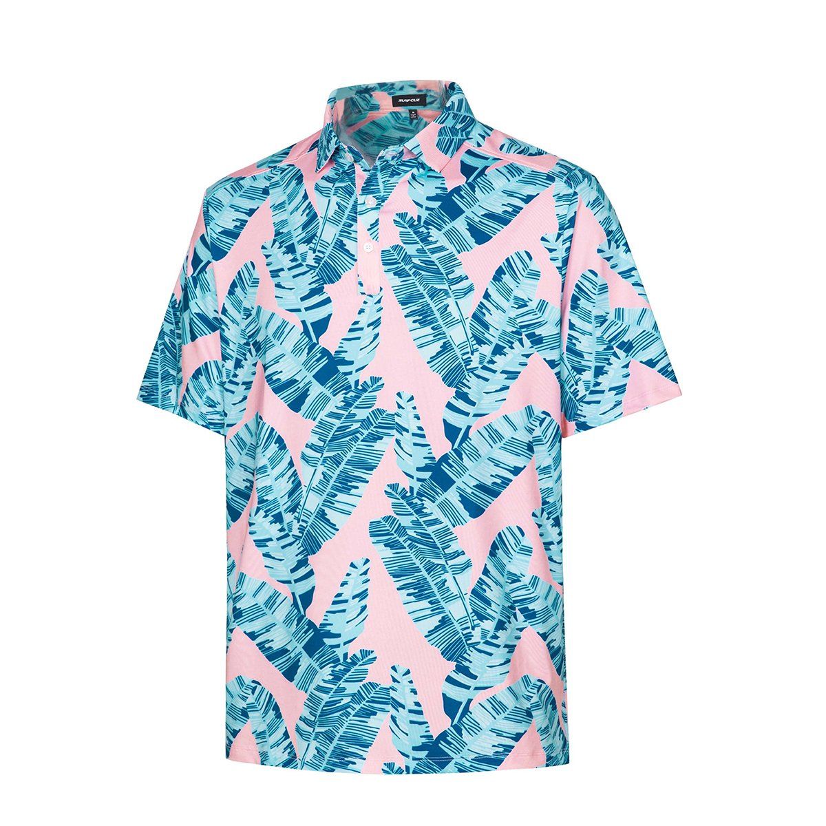 GENERICO - Polera de Golf White Leaves