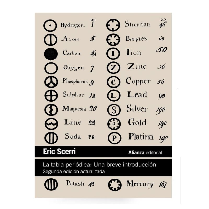 ALIANZA - LA TABLA PERIODICA SCERRI,  ERIC
