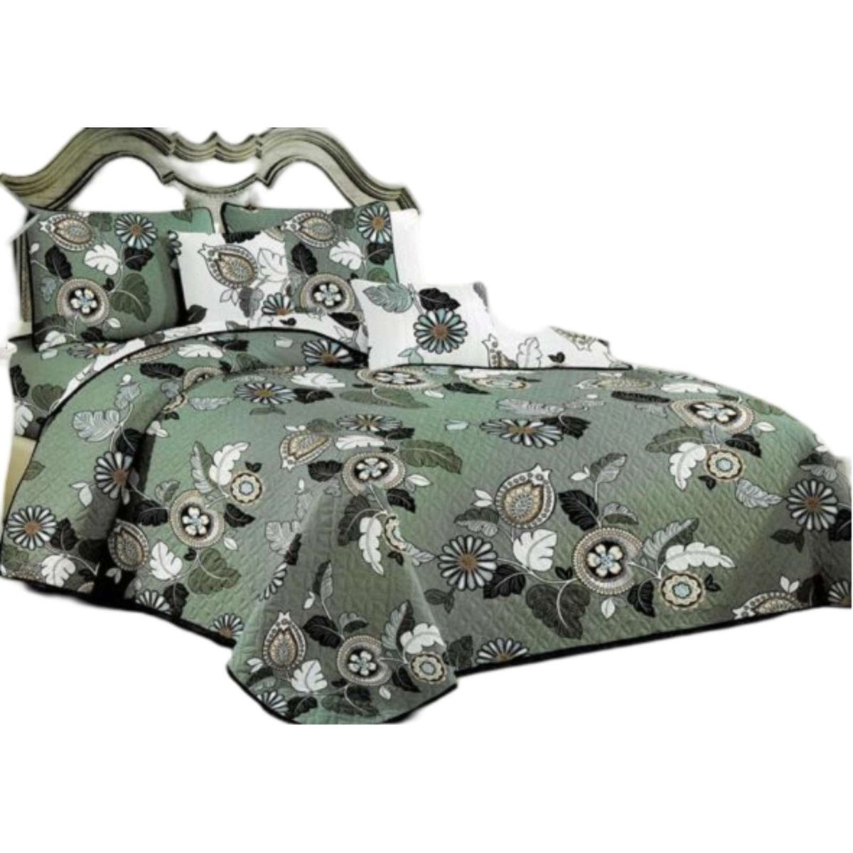 GENERICO - COBERTOR COLCHA QUILT DE VERANO 2 PLAZAS -A2