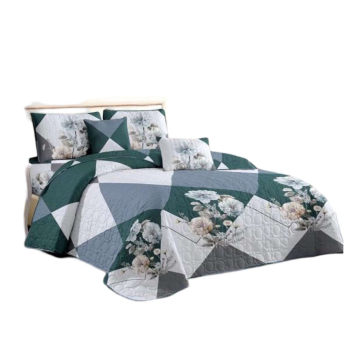 GENERICO - COBERTOR COLCHA QUILT DE VERANO 2 PLAZAS -A5