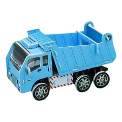 GENERICO - Rompecabezas 3d Camión Azul Puzzle 3d