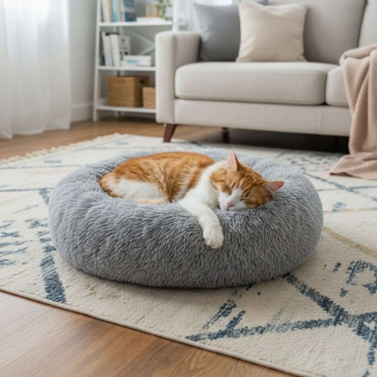 GENERICO - Cama Acolchada de Alta Densidad para tus mascotas 60 cm