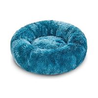 Cama cojin de chiporro redondo para mascotas 60cm PETROLEO