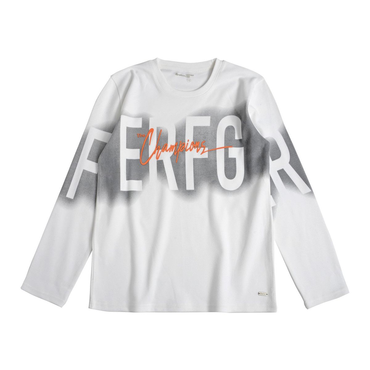 EXCEPTION - Polera Manga Larga Afranelada Niño