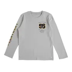 EXCEPTION - Polera Manga Larga Afranelada Niño