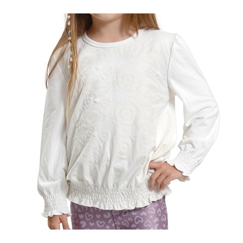 EXCEPTION - Polera Manga Larga Niña