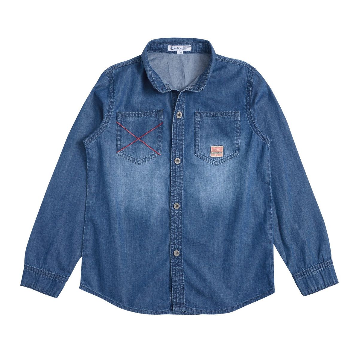 EXCEPTION - Camisa Mezclilla Niño