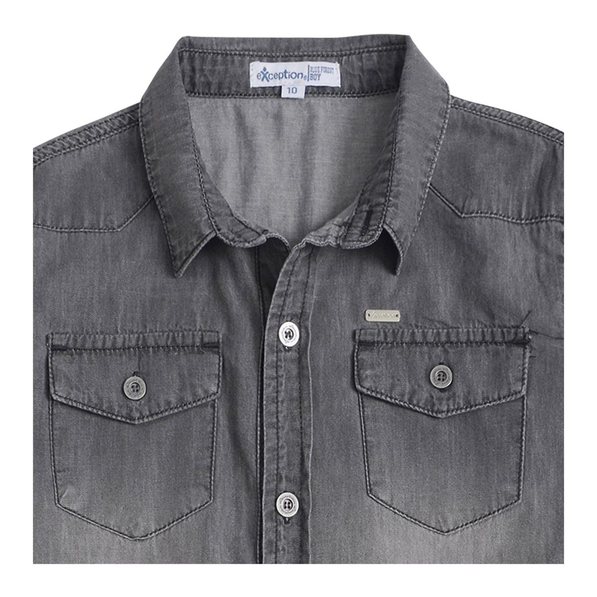 EXCEPTION - Camisa Mezclilla Niño