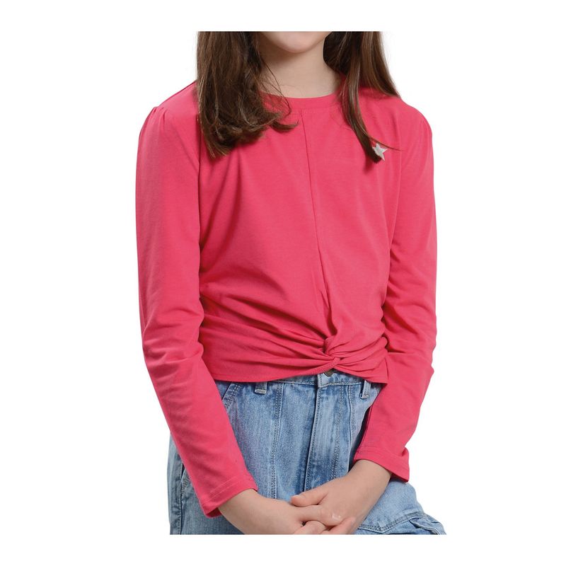 EXCEPTION - Polera Manga Larga Niña