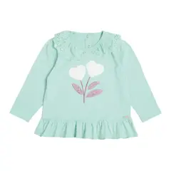 EXCEPTION - Polera Manga Larga Bebé Niña