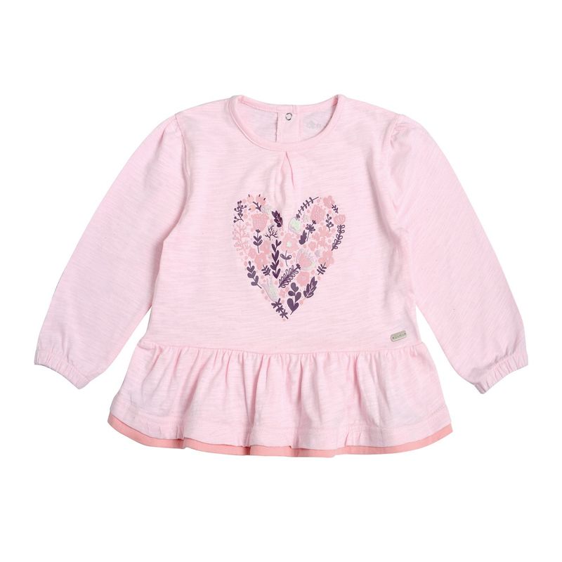 EXCEPTION - Polera Manga Larga Bebé Niña