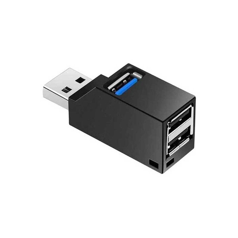 GENERICO - Mini Multiplicador De Entradas 3 X 1 De Usb