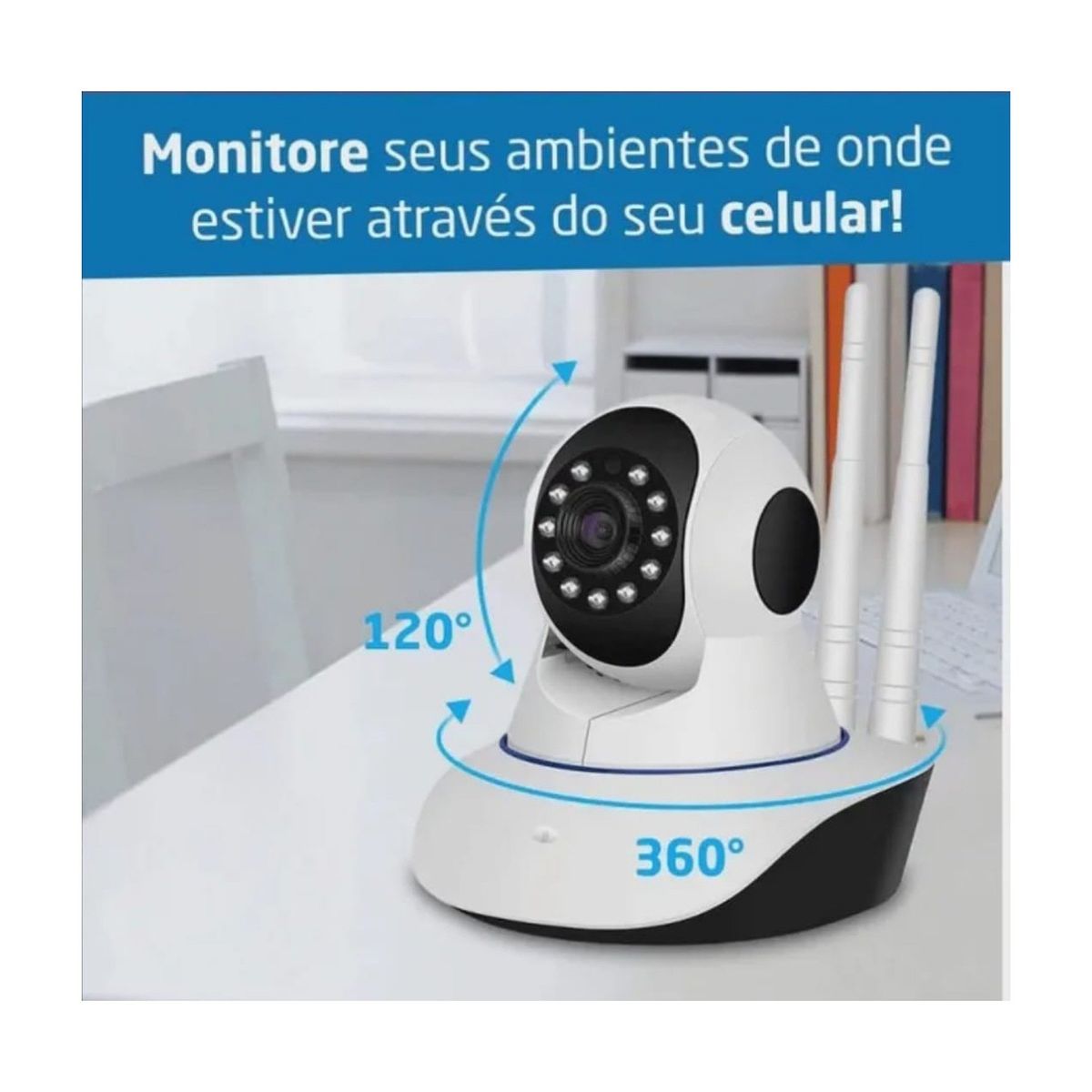 GENERICO - Cámara de seguridad para interiores