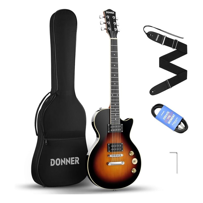 DEAN GUITARS - Guitarra Electrica Les Paul Hh Sunburst Dlp-124S Donner