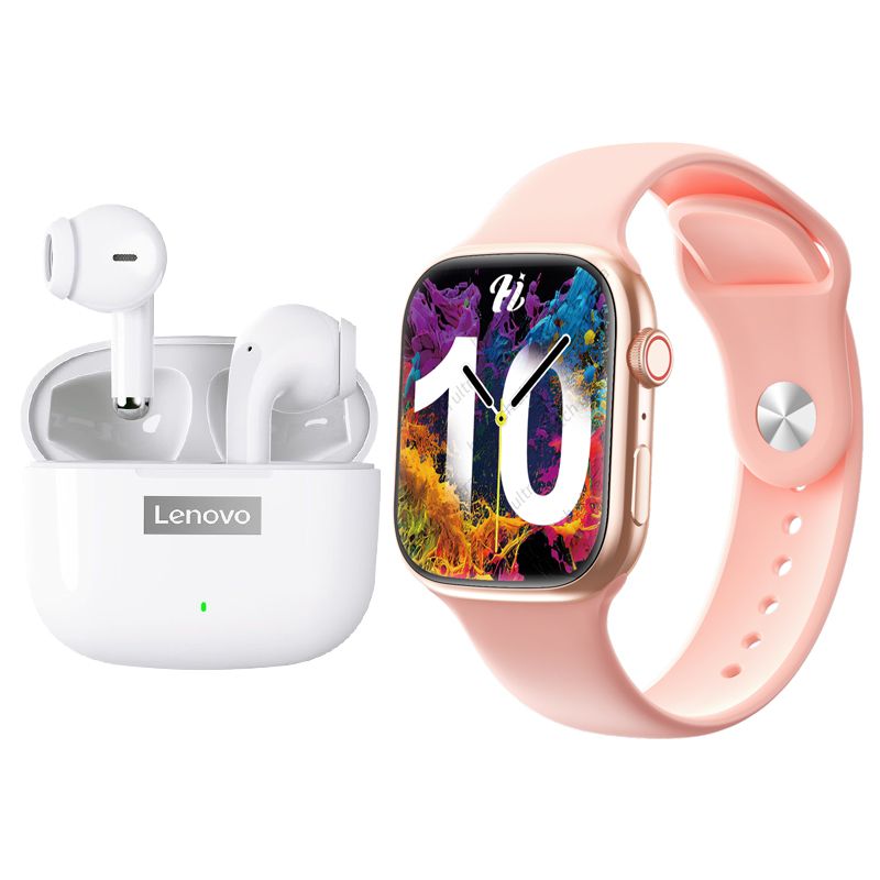 LENOVO - Lenovo LP40 PRO Audífonos Bluetooth y reloj inteligente