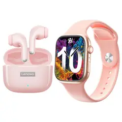 LENOVO - LP40 PRO Audífonos Bluetooth y reloj inteligente