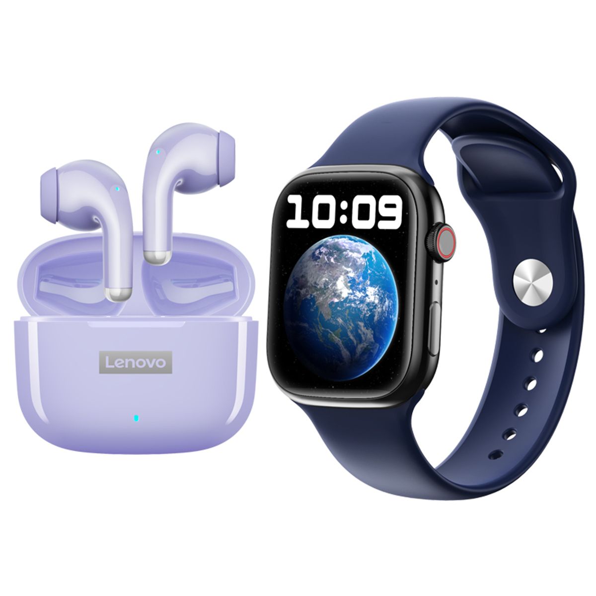 LENOVO - Lenovo LP40 PRO Audífonos Bluetooth y reloj inteligente