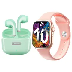 LENOVO - LP40 PRO Audífonos Bluetooth y reloj inteligente