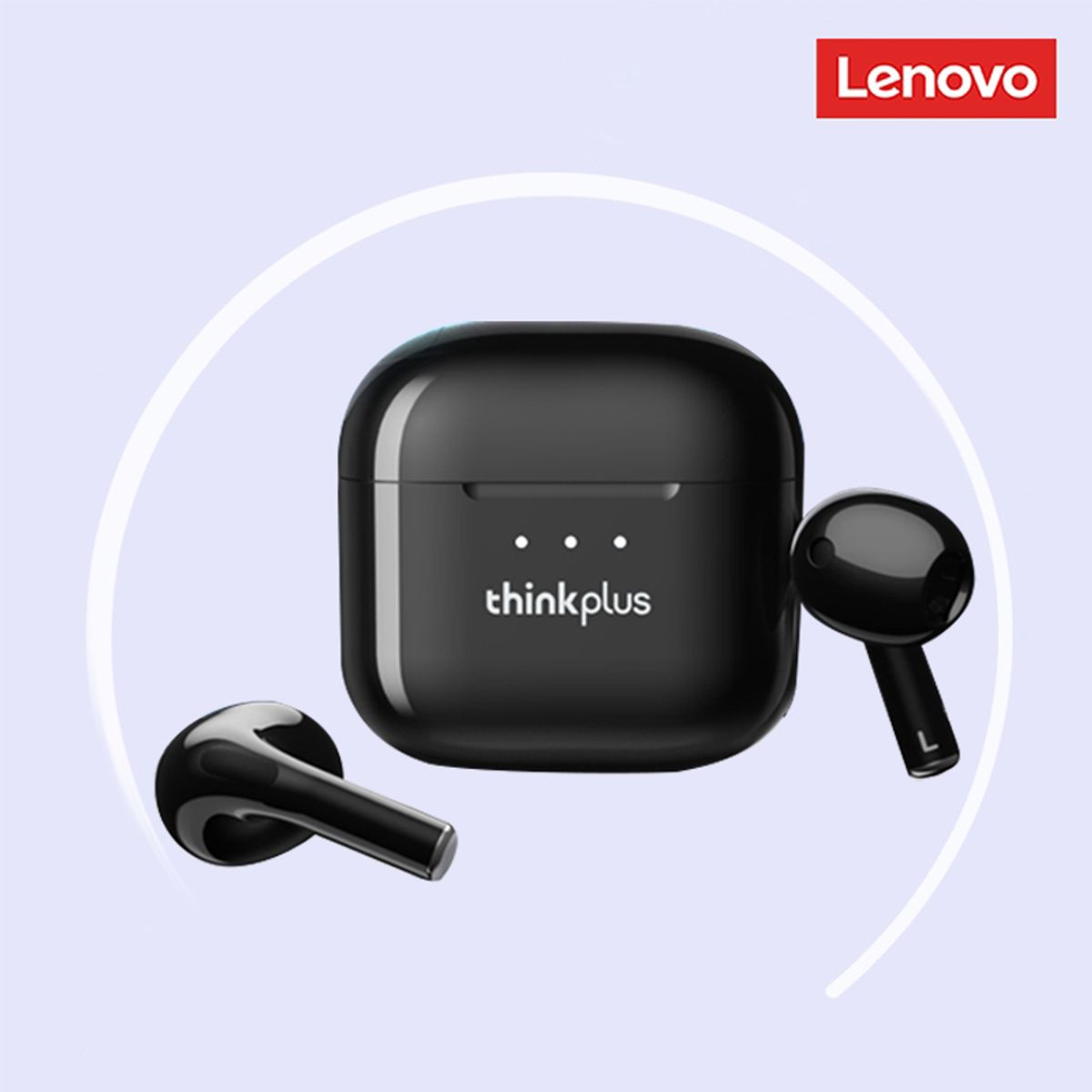 LENOVO - Audífonos Bluetooth Lenovo LP23 Negro