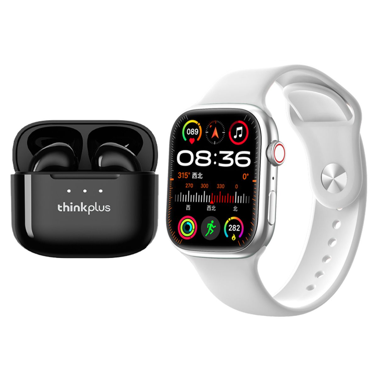 LENOVO - Audífonos Bluetooth Lenovo LP23 y reloj inteligente