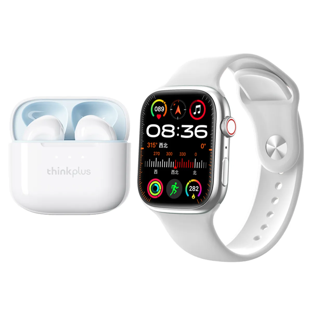 LENOVO - Audífonos Bluetooth Lenovo LP23 y reloj inteligente