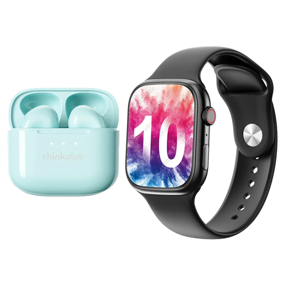 LENOVO - Audífonos Bluetooth Lenovo LP23 y reloj inteligente