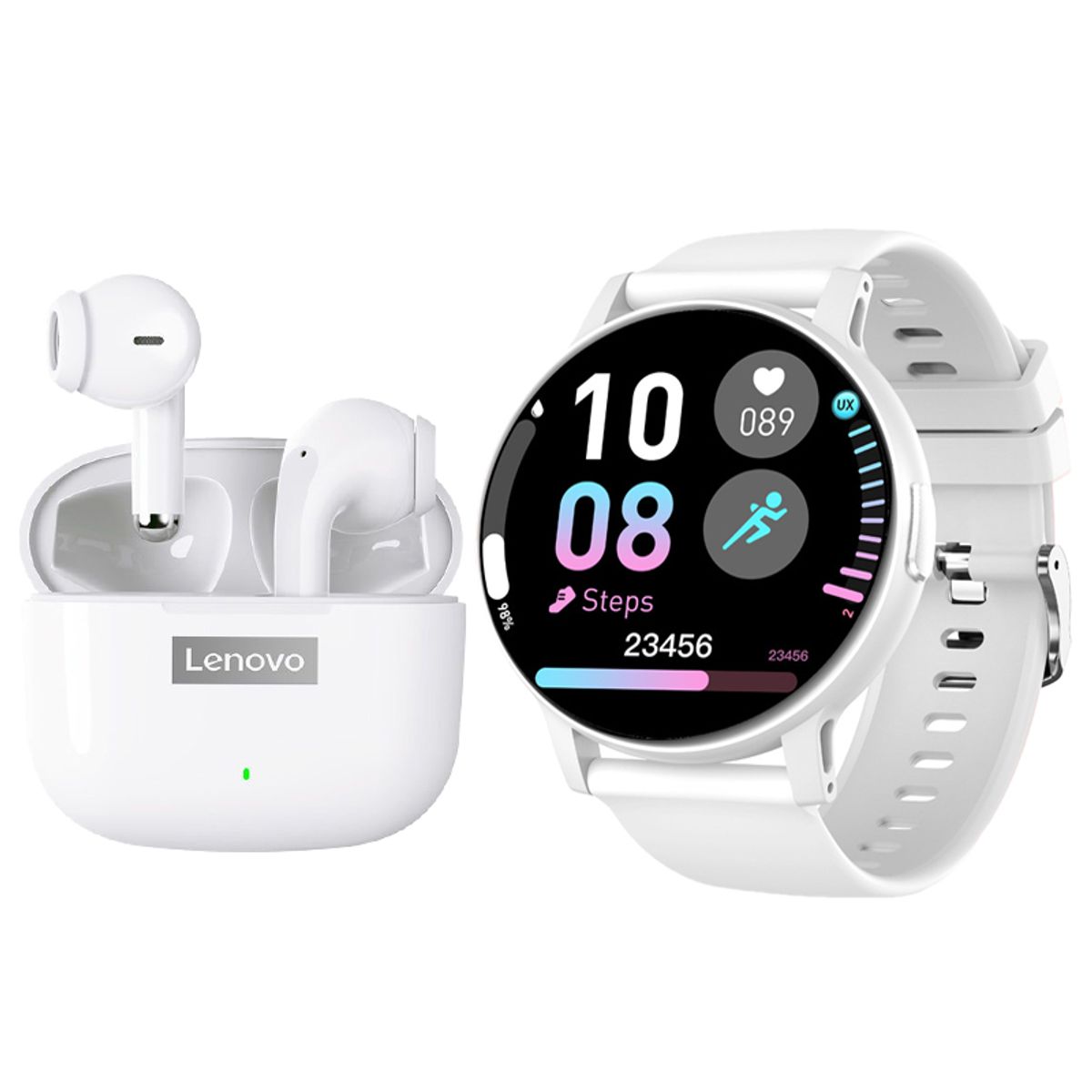 LENOVO - Lenovo LP40 PRO Audífonos Bluetooth y reloj inteligente