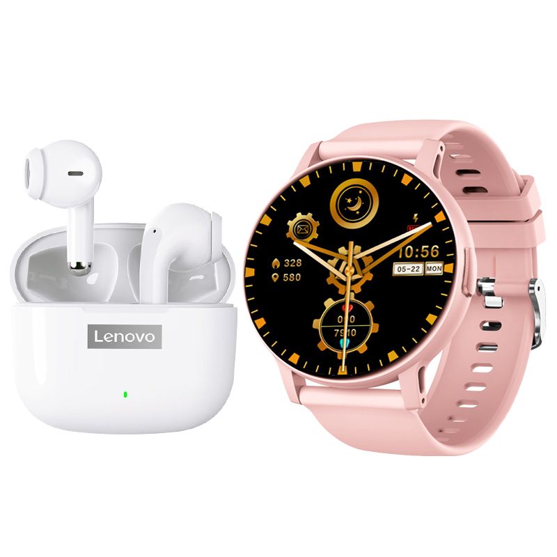 LENOVO - Lenovo LP40 PRO Audífonos Bluetooth y reloj inteligente
