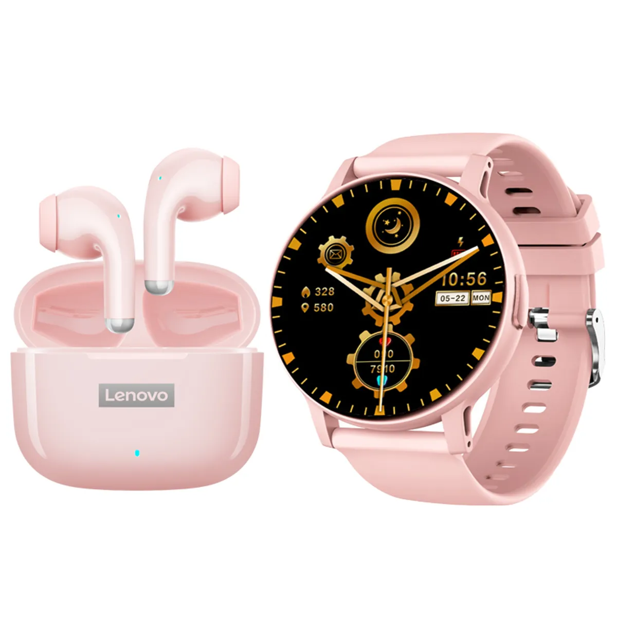 LENOVO - Lenovo LP40 PRO Audífonos Bluetooth y reloj inteligente